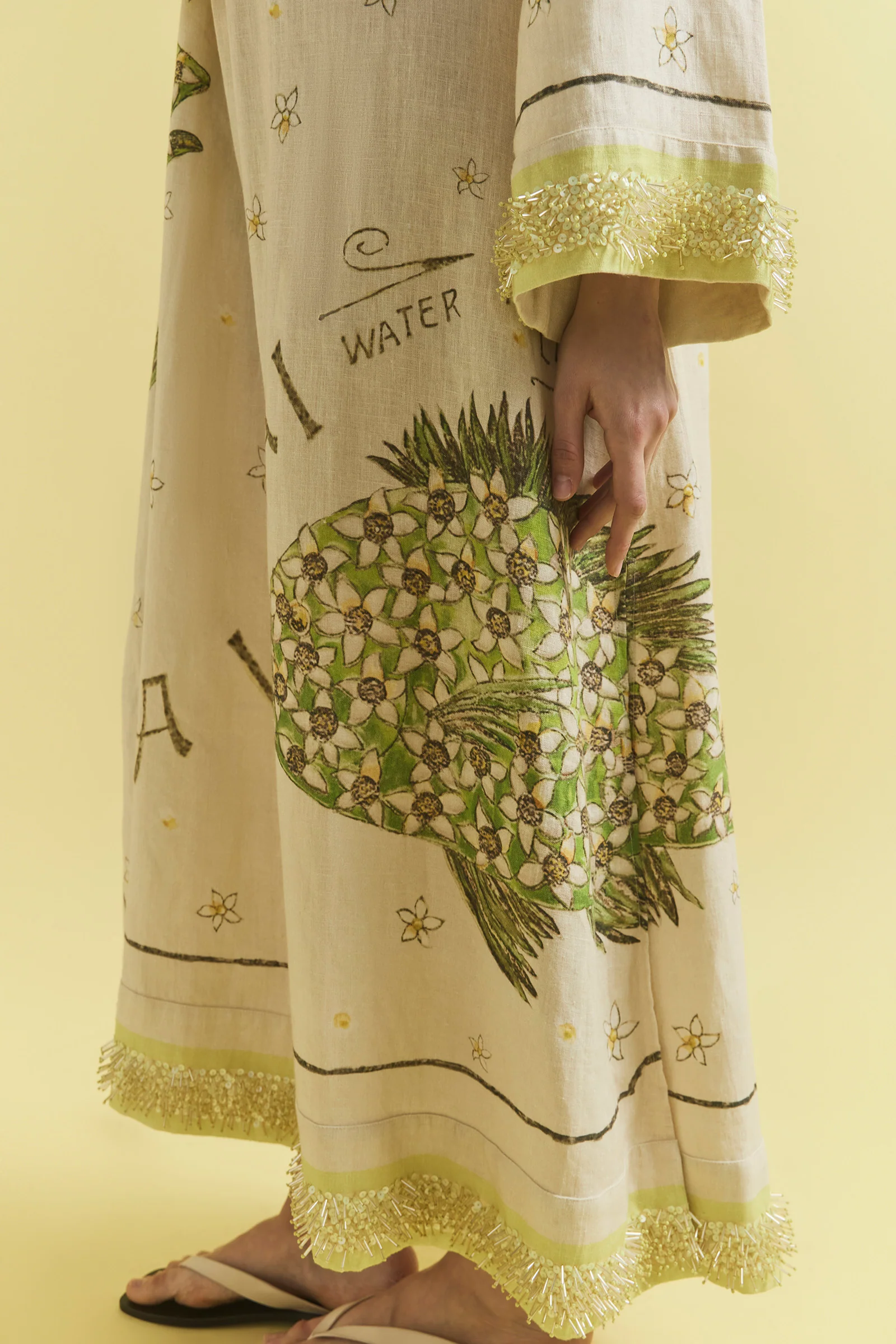 BRIGHTSIDE LACE UP KAFTAN - Image 7