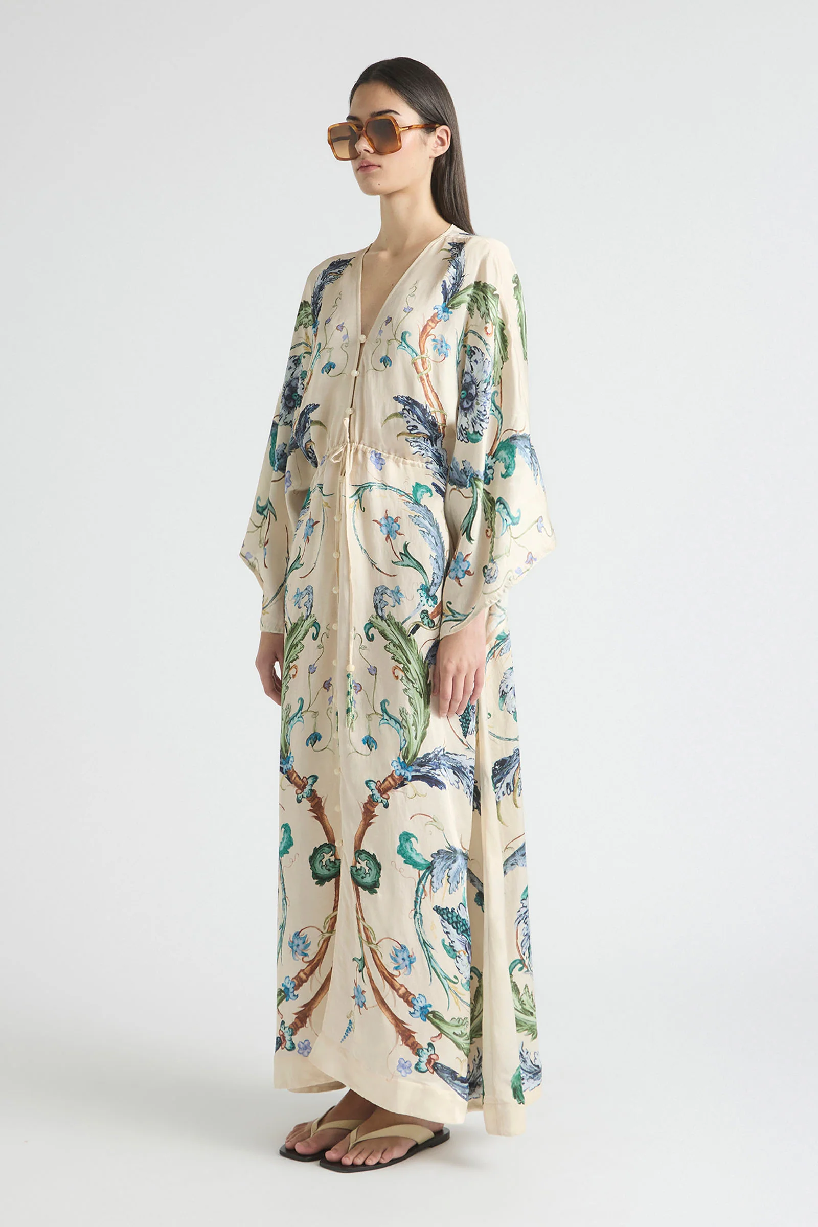 LE BON BON DRAWSTRING WAIST KAFTAN - Image 3