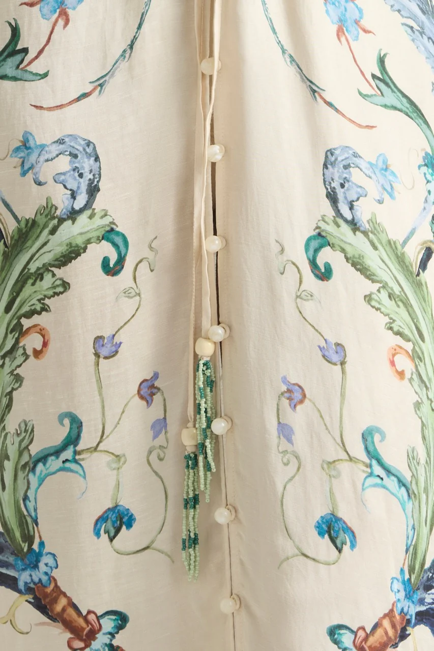 LE BON BON DRAWSTRING WAIST KAFTAN - Image 7