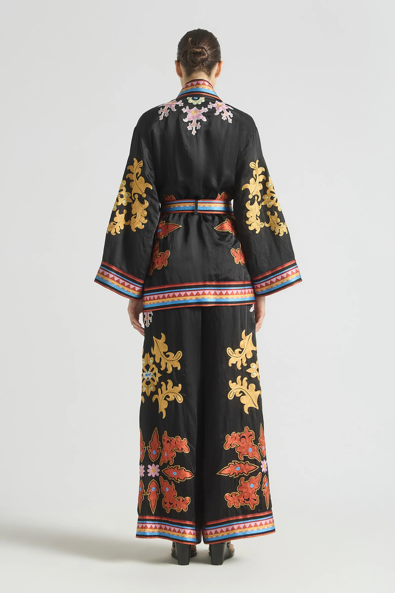 MOONLIT RELAXED BELTED JACKET - Image 4