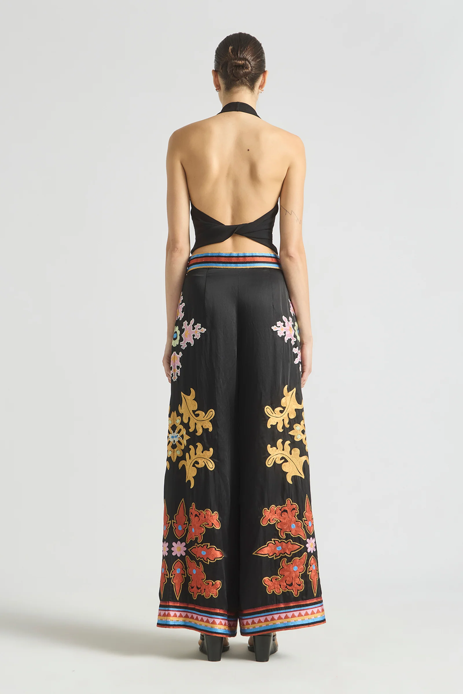 MOONLIT WIDE HEM PANT - Image 4