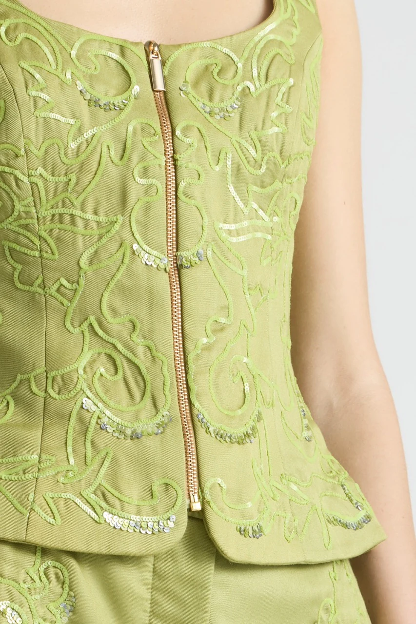 OASIS BODICE TOP WITH ZIP - Image 7