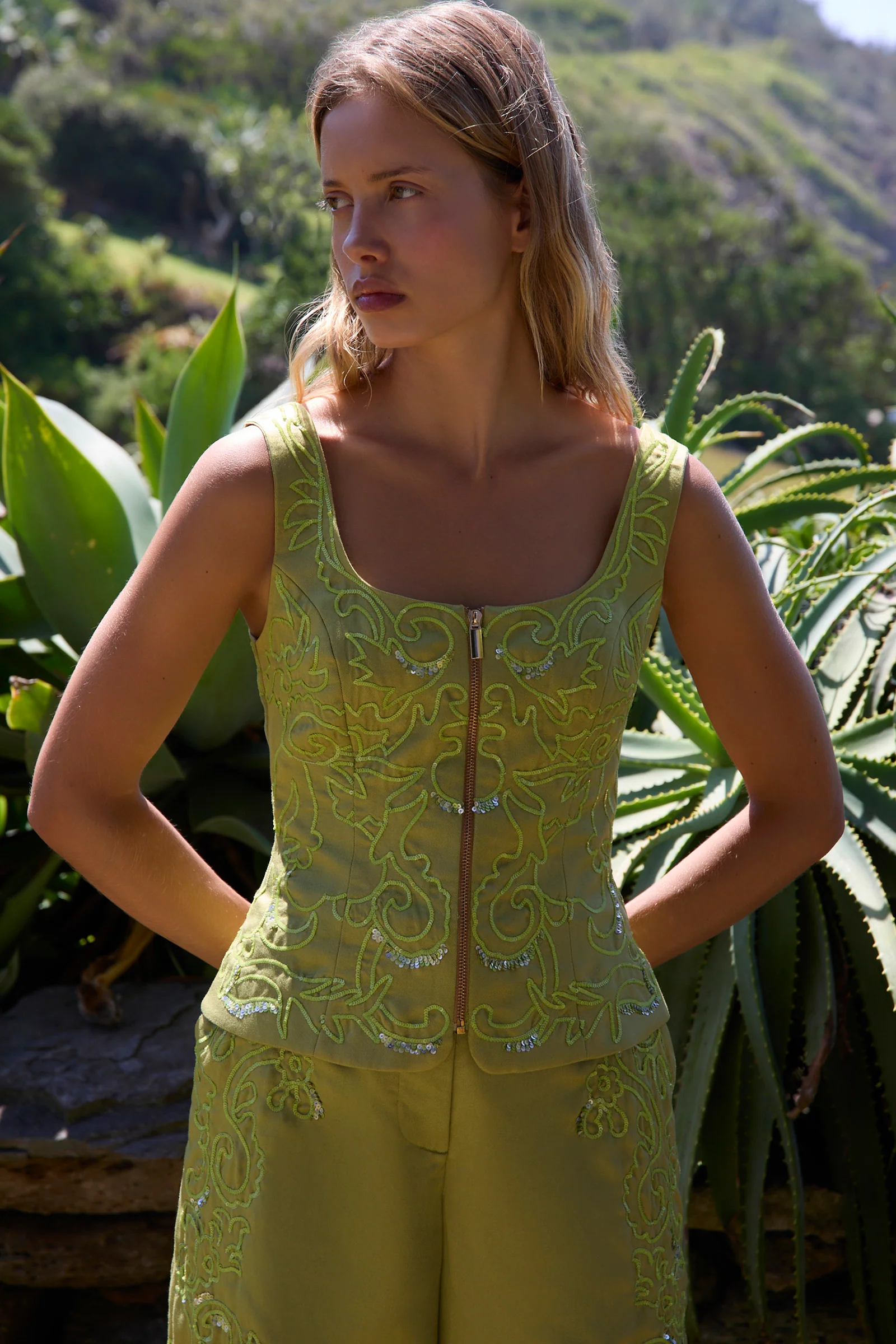 OASIS BODICE TOP WITH ZIP - Image 8