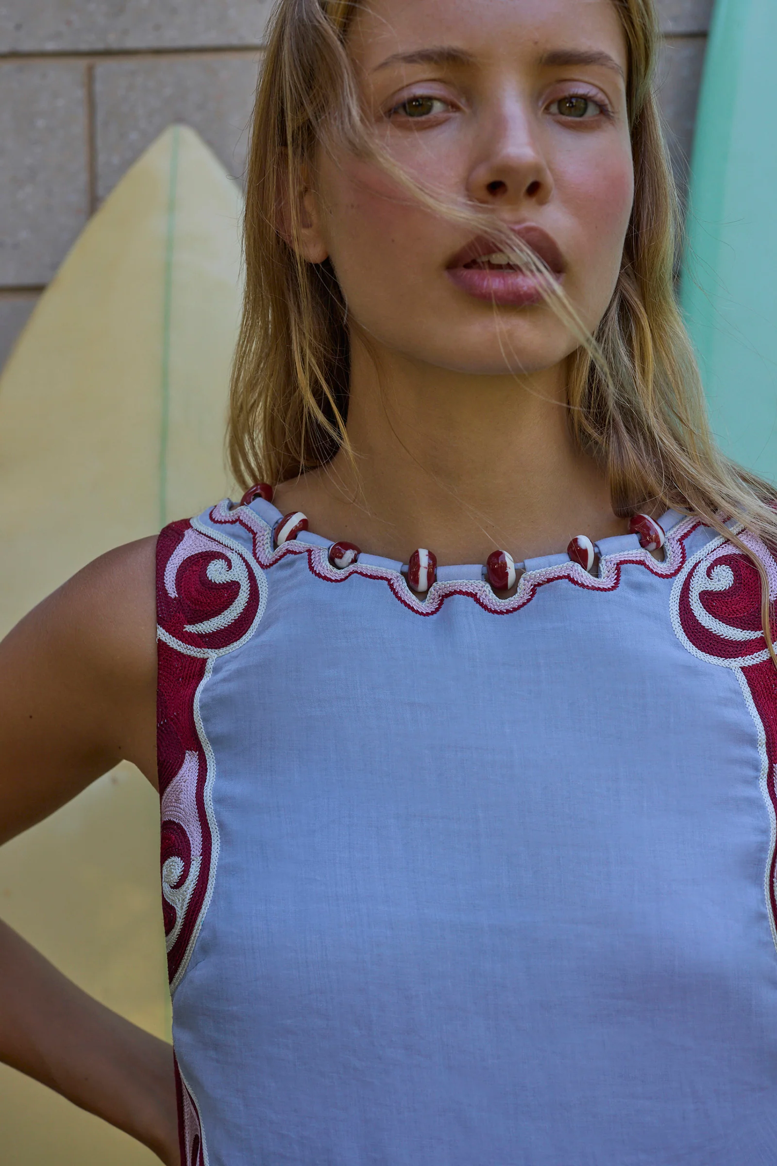 TWIN RIVERS BOAT NECK MAXI DRESS - Image 7